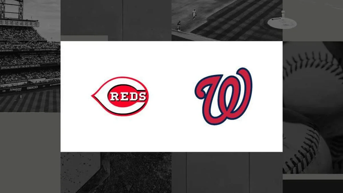 Opciones de transmisión y televisión para el partido Reds vs. Nationals del 8 de agosto
