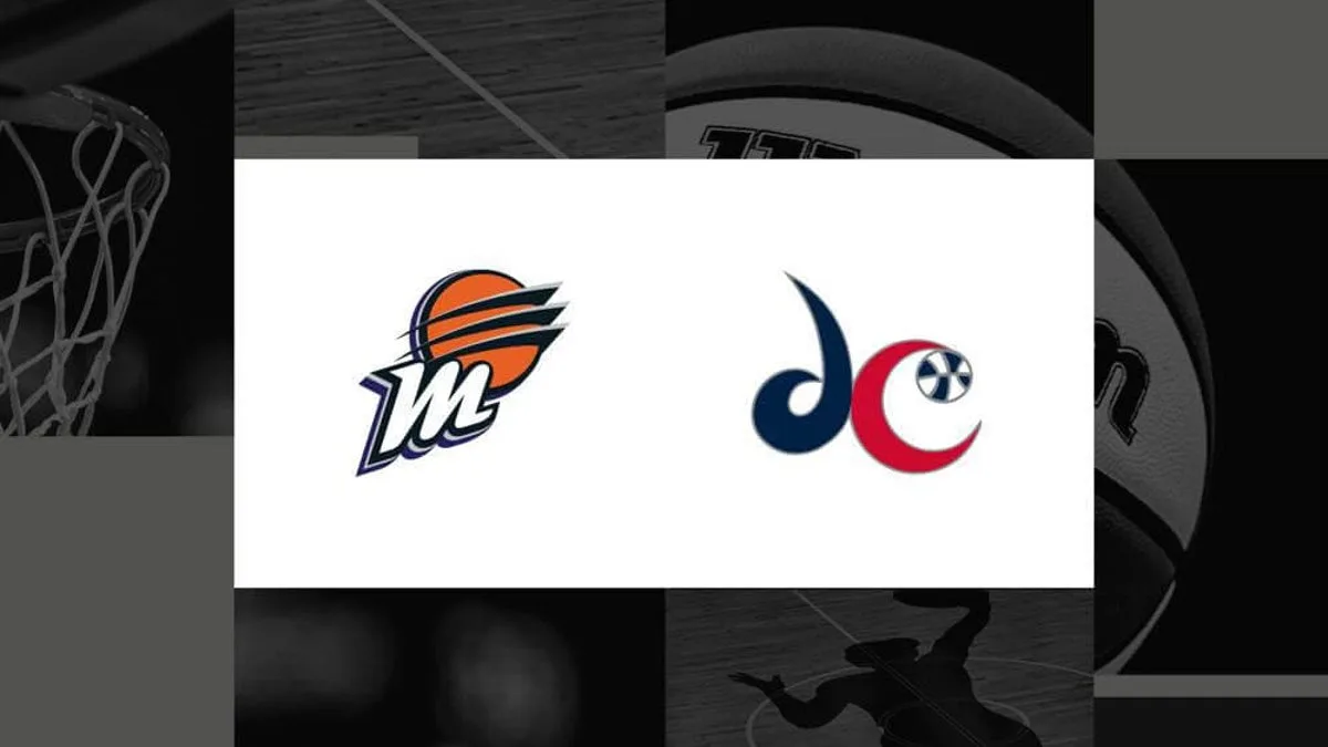 Opciones de transmisión y TV para ver el partido Mercury vs. Mystics del 9 de agosto