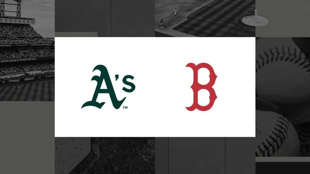 Opciones para seguir el partido Athletics vs. Red Sox: canales de TV y streaming