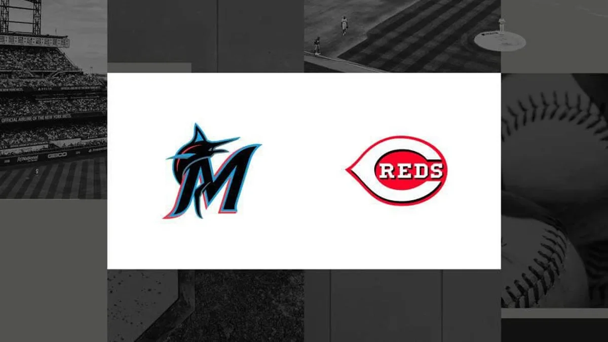 Opciones para ver el partido entre Marlins y Reds por TV y streaming