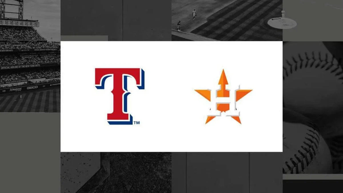 Opciones para ver el partido entre Rangers y Astros por TV y streaming