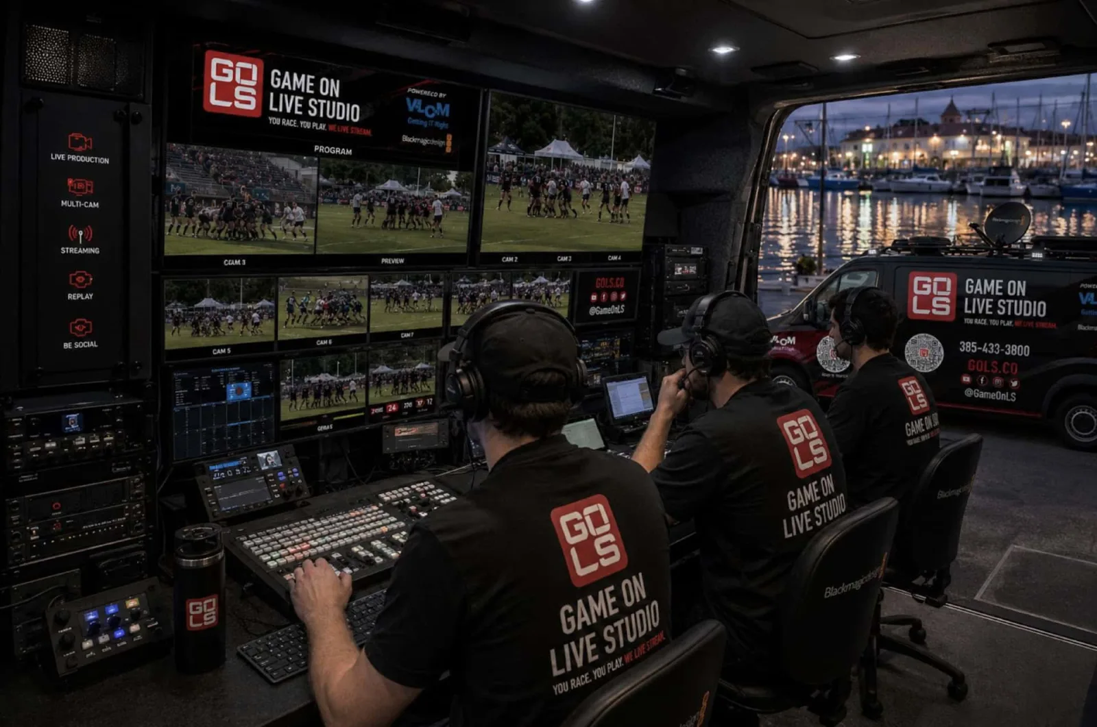 Producción en vivo cubre 15 campos y más de 750 partidos en torneo de rugby youth