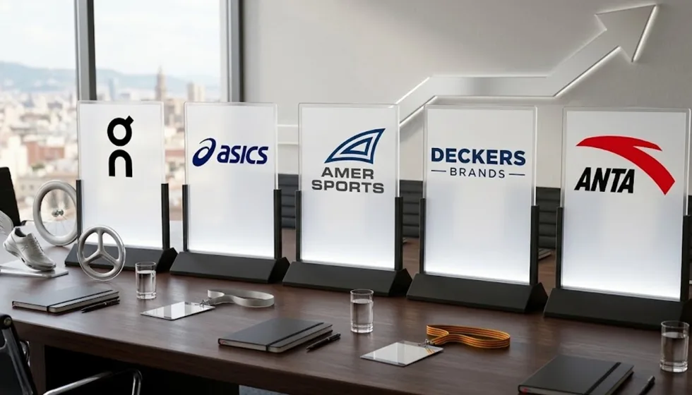Anta, Asics y Amer Sports lideran el crecimiento en el mercado global de ropa deportiva