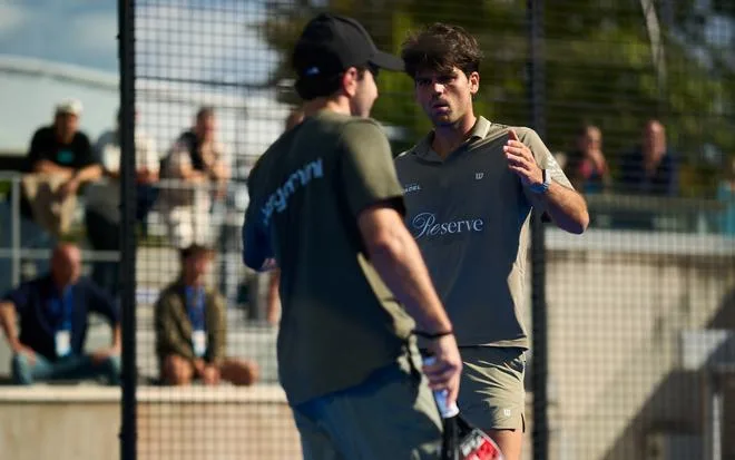 Bergamini y Garrido terminan su alianza tras eliminación en París Major