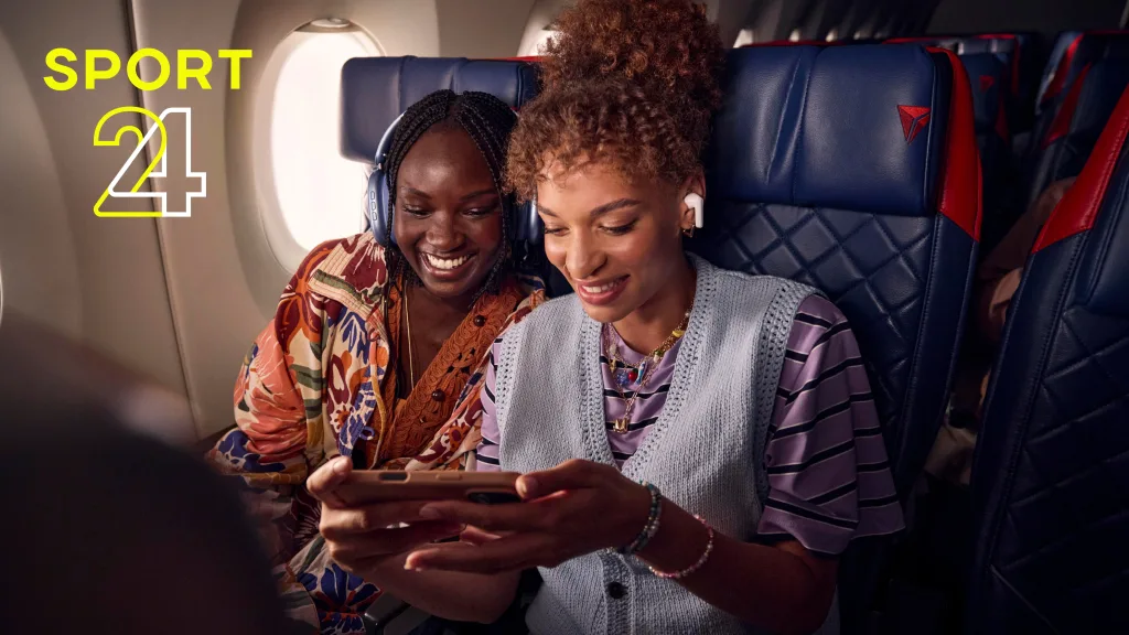 Delta amplía la oferta deportiva en vuelos internacionales con Sport 24 vía Delta Sync Wi-Fi